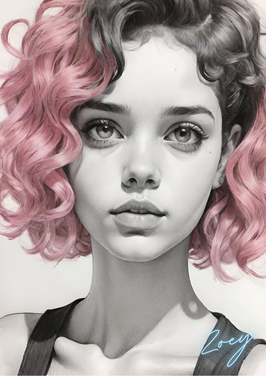 Charakterkarte Zoey Pinky Pie